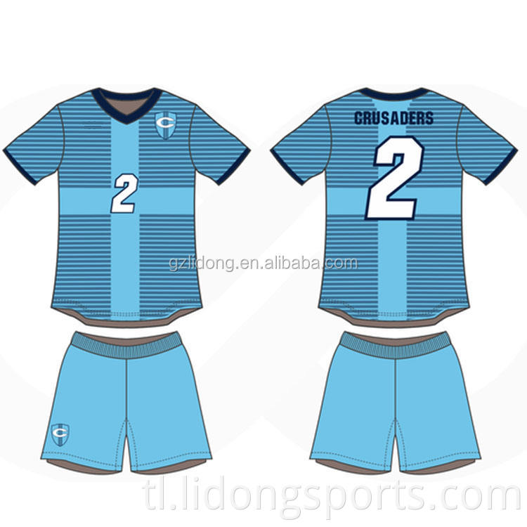 Pasadyang Sublimated Soccer Shirt, Buong Dye Sublimation Football Shirt na Ginawa sa Thailand Soccer Jerseys